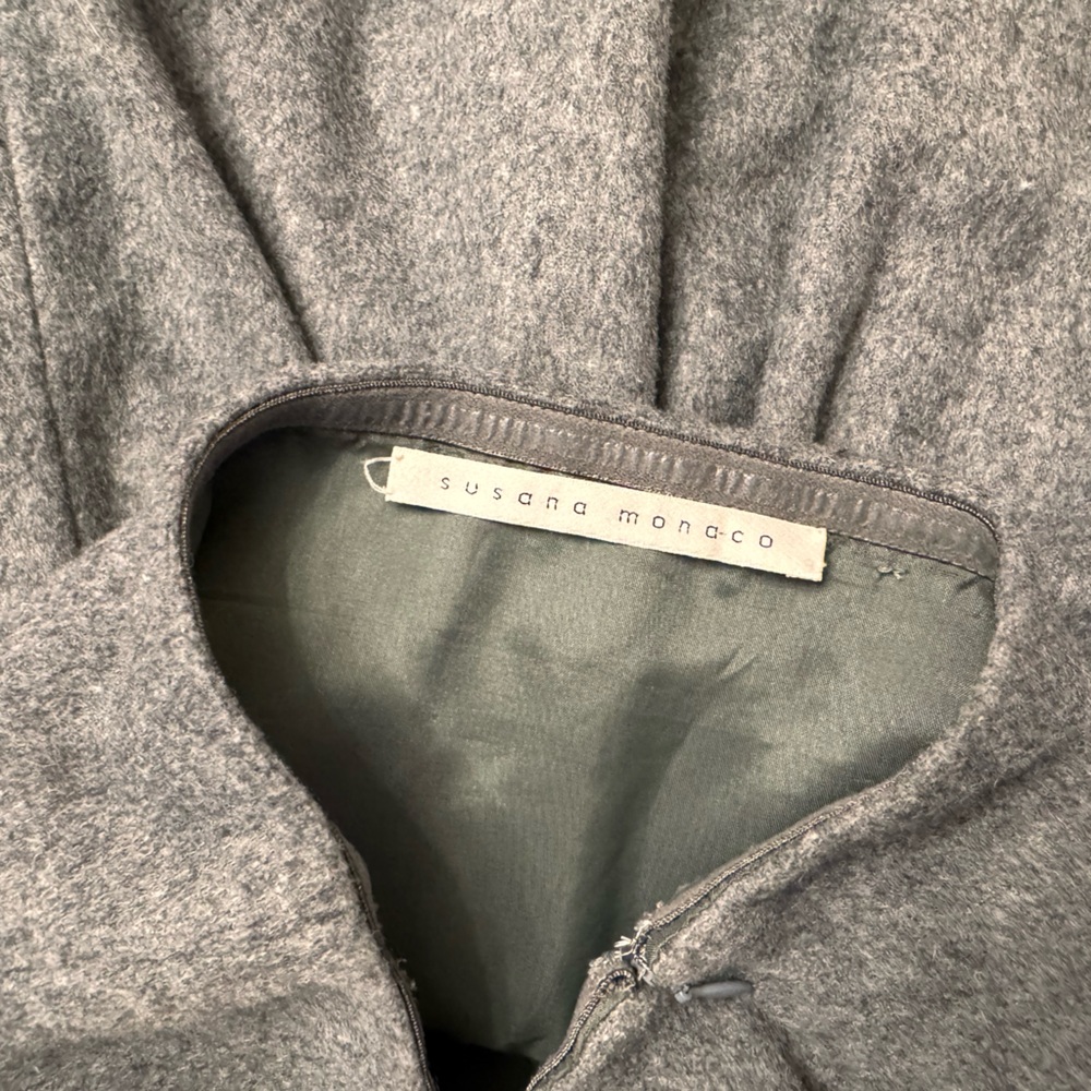 Susana Monaco Charcoal Kids Dress - Picture 4 of 5